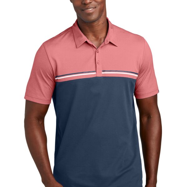 Sunset Blocked Polo Thumbnail