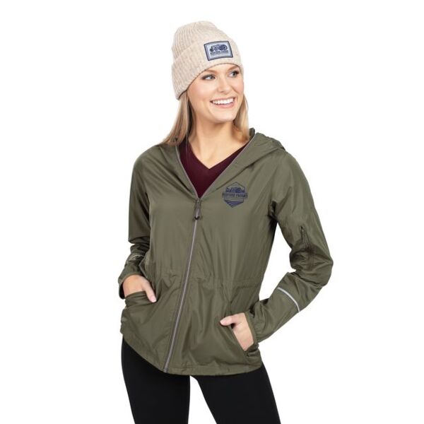 Ladies Packable Full Zip Jacket Thumbnail