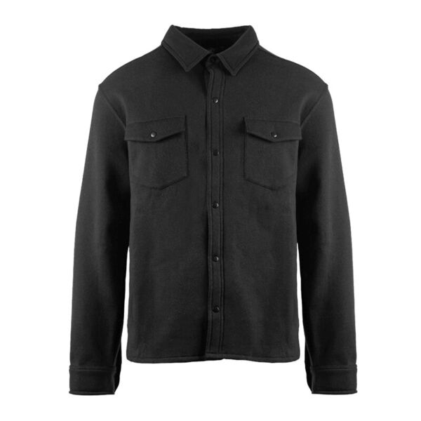 Men's Fleece Snap Jacket Thumbnail