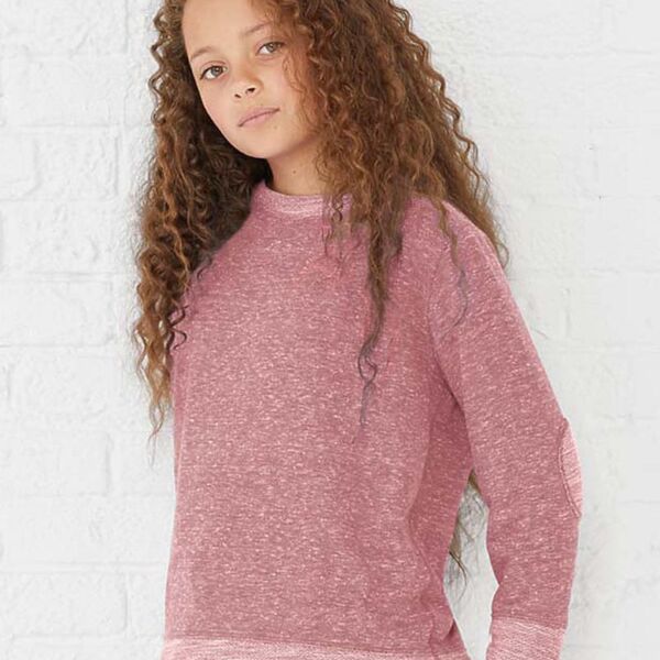 Youth Harborside Mélange French Terry Crewneck Sweatshirt Thumbnail